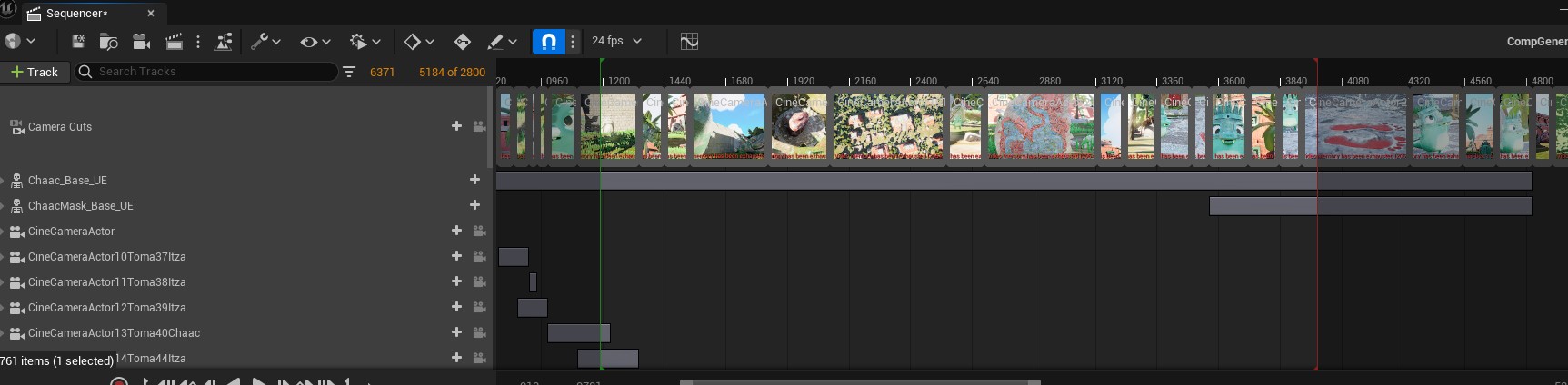 rendering sequencer